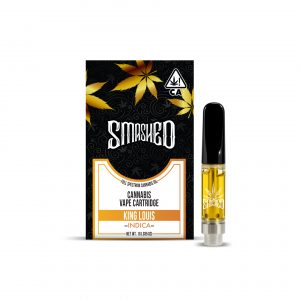 1g THC Vape Cartridge - King Louis by Smashed (Indica)