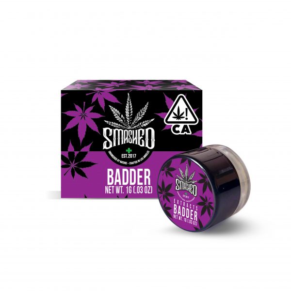 1g THC Badder Concentrate - El Chapo by Smashed (Indica) 86.19%