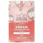 100mg  THC Gummies - DREAM Watermelon by DRIVN (Indica)