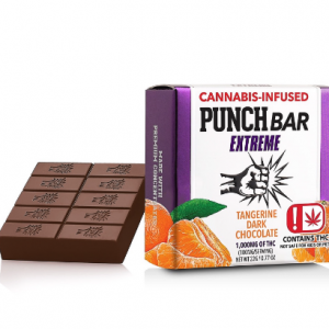 1000MG THC PUNCH Bar Extreme – Tangerine Dark Chocolate (Hybrid)