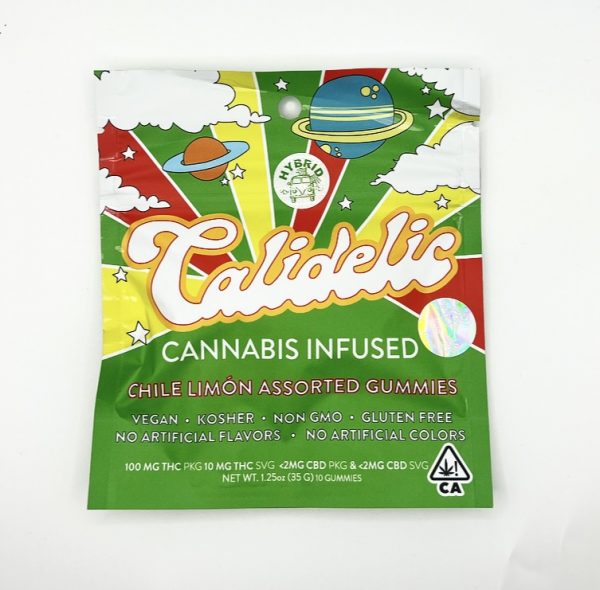100mg THC Gummies - CHILE LIMON ASSORTED by Calidelic