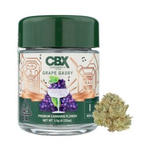 3.5 Grams Premium Cannabis Flower - Grape Gasby by CBX (Indica) THC: 28.8%