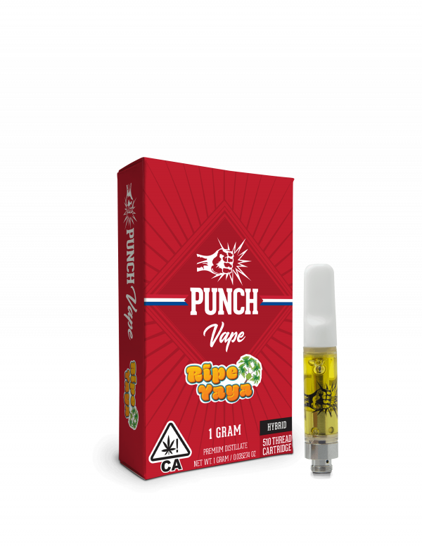 1 Gram THC Vape cartridge – Ripe Yaya by Punch Vape (Hybrid) 83.4% THC