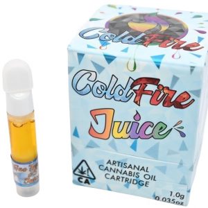 1g THC Cured Resin Vape Cartridge – Cherry Fritter by Cold Fire (Hybrid) 72.2% THC