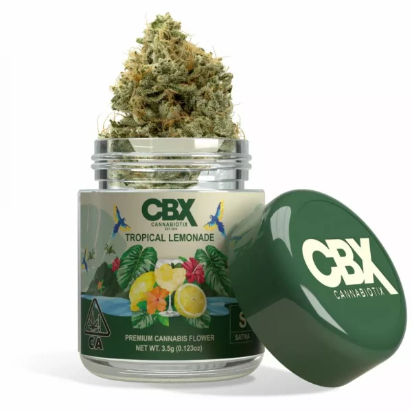 3.5 Grams Premium Cannabis Flower - Tropical Lemonade by CBX (Sativa) THC: 26.90%