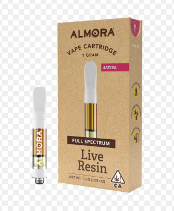 1g Live Resin THC Vape Cartridge - Meat Breath By Almora (Indica) 72% THC