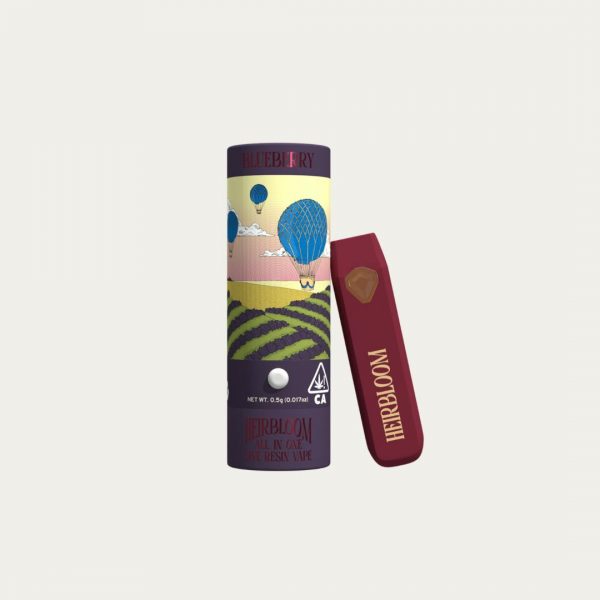 .5g Live Resin THC Disposable Vape - The Sherbert by Heirbloom (Hybrid) 72.74% THC