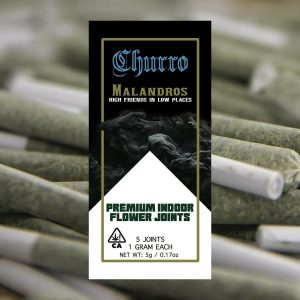 5 Pack Premium Indoor Joints - Sunset Sherbet By Malandros (Hybrid) THC:30.21%