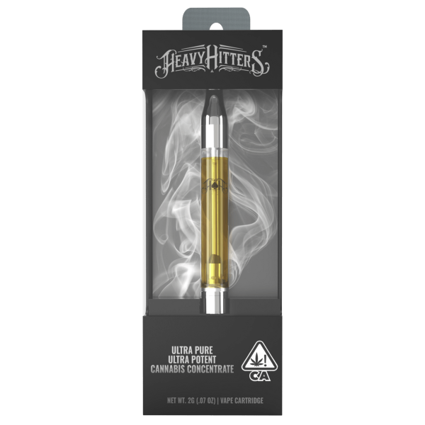 2g THC:CBN:CBD Vape Cartridge 2:1:1  - Romulan By Heavy Hitters (Indica) 91.4% THC