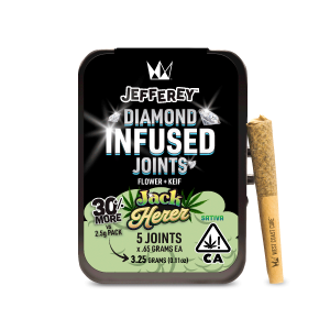 3.25g Diamond Infused Jefferey Joints  [5 pack] - Jack Herer by West Coast Cure (Sativa) 54.4% THC