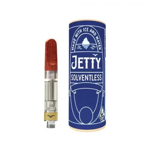 1g Live Rosin THC Vape Cartridge - Garlic Juice By Jetty Solventless (Indica) 82.09% THC