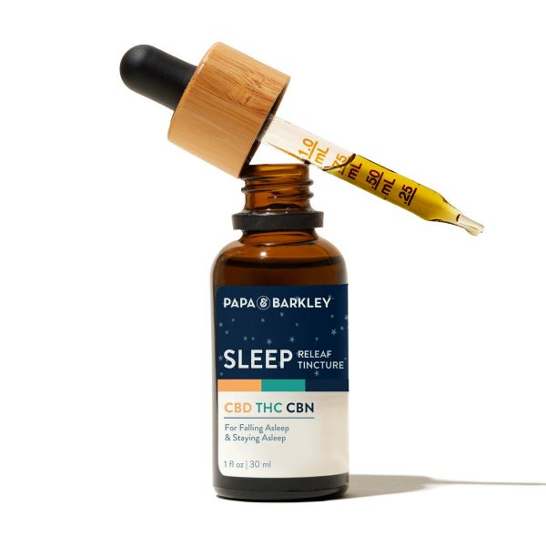 .5 Oz CBD:CBN:THC Sleep Releaf Tincture - By Papa & Barkley