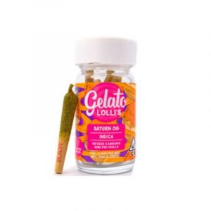 3g Diamond Infused Pre-Rolls [5 Pack] - Saturn OG By Gelato Lolli's (Indica) 33.87% THC