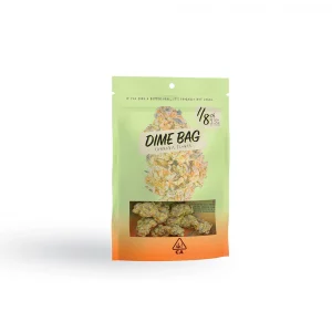 3.5 Grams Premium Flower - Raspberry Kush By Dime Bag (Indica) 30.56%THC