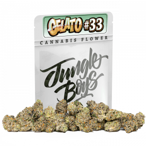 3.5 Grams Exotic – L.A Gelato by Jungle Boys (Hybrid) 27.33% THC